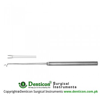 Jacobson Micro Suture Pusher Stainless Steel, 18.5 cm - 7 1/4"